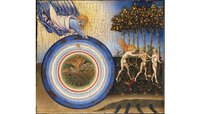 «Сотворение мира и Изгнание из рая», Джованни ди Паоло, 1445, Нью-Йорк, Музей Метрополитен