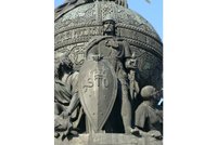 Рюрик на памятнике «Тысячелетие России», Великий Новгород
