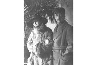 Е. А. Шиловский с супругой Еленой Сергеевной, урожденной Нюренберг, 1921–1922 гг.