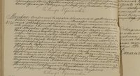 Метрическая запись о смерти деда маршала Рокоссовского - бывшего помещика Викентия Рокоссовского / Источник: Akta stanu cywilnego Parafii Rzymskokatolickiej Nasielsk. 1897. Archiwum Centralne Bractwa Diecezjalne w Warszawie 