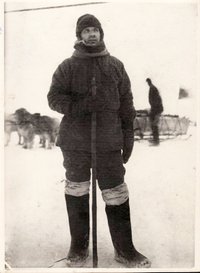 Перед отправлением на Северный полюс. Последняя фотография Георгия Яковлевича Седова, 2 февраля 1914 г. Источник: Таганрогский музей-заповедник