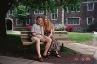 Илон во время обучения в университете Пенсильвании со своей девушкой Гвинн, Филадельфия, Пенсильвания, США, 1995 / источник: ГАЗЕТА.RU (gazeta.ru)
