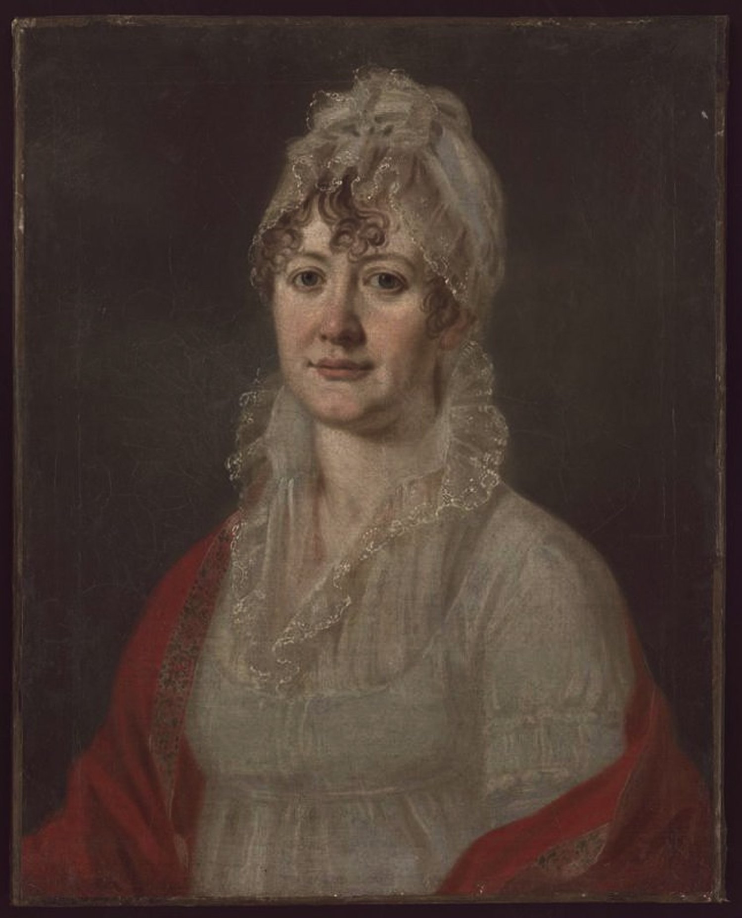 Елизавета Алексеевна Арсеньева, неизвестный художник, 1810-е / источник: ФГБУК “Государственный музей истории российской литературы имени В.И. Даля” (goskatalog.ru)
