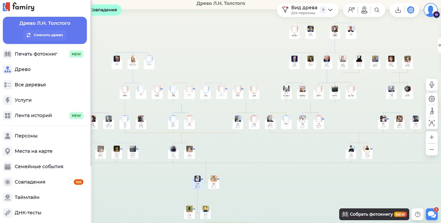 Используйте удобное меню для перехода между разделами вашего исследования