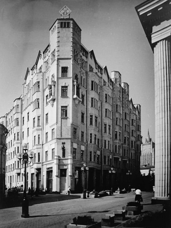 Доходный дом А.Т. Филатовой. Москва / Источник: Государственный научно-исследовательский музей архитектуры имени А.В. Щусева