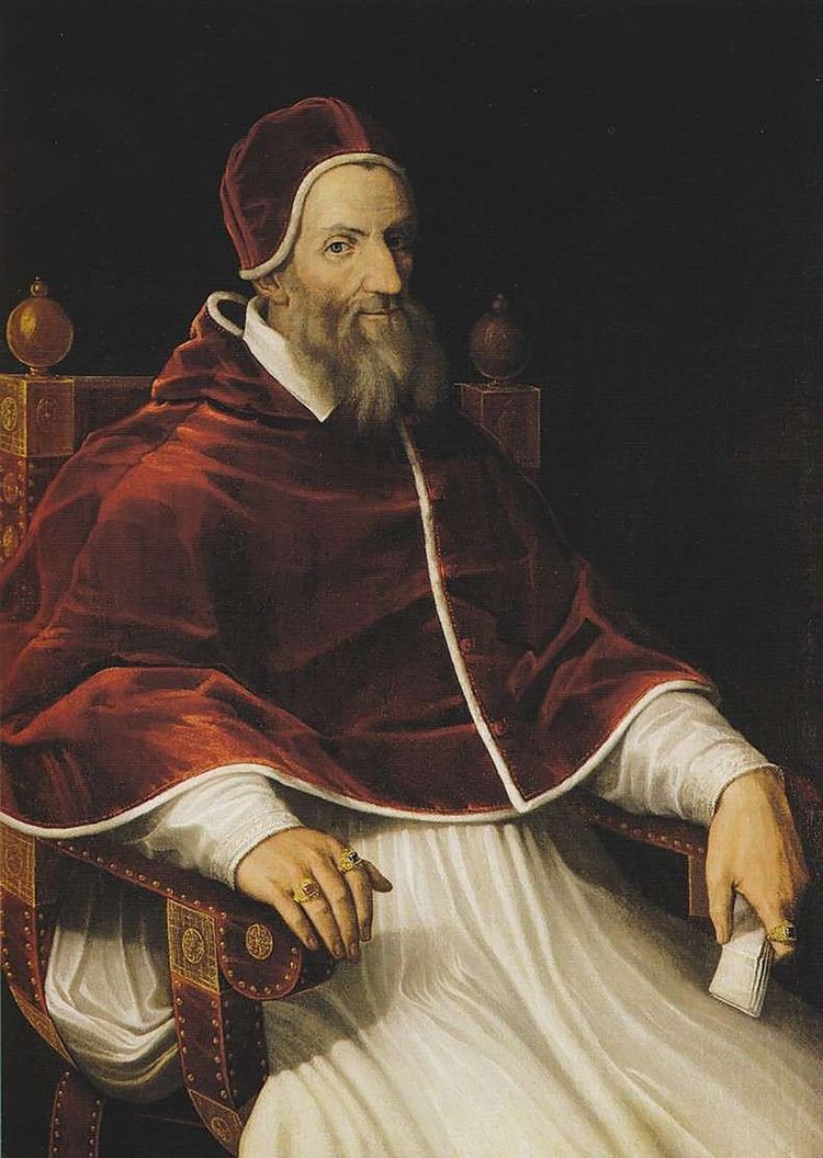 Портрет Григория XIII (226-й Папа Римский с 13 мая 1572 года по 31 марта 1585 года), XVI век, неизвестный автор