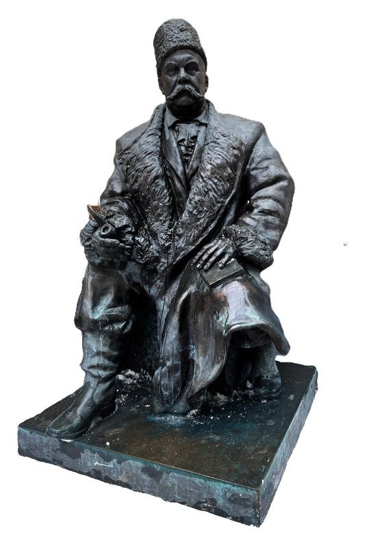 Скульптурный портрет В. А. Гиляровского / Источник: ГБУК Москвы "Музейное объединение "Музей Москвы" (goskatalog.ru)