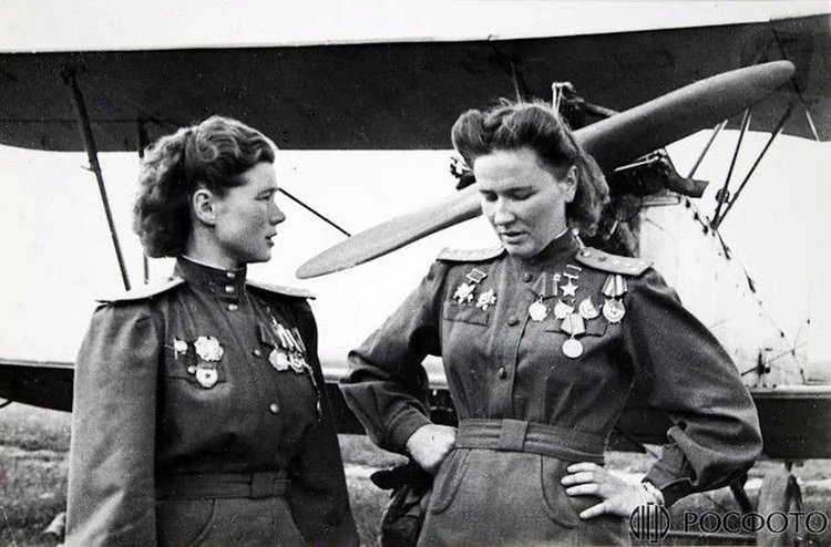Летчицы во время Великой Отечественной войны. Источник: yandex.ru
