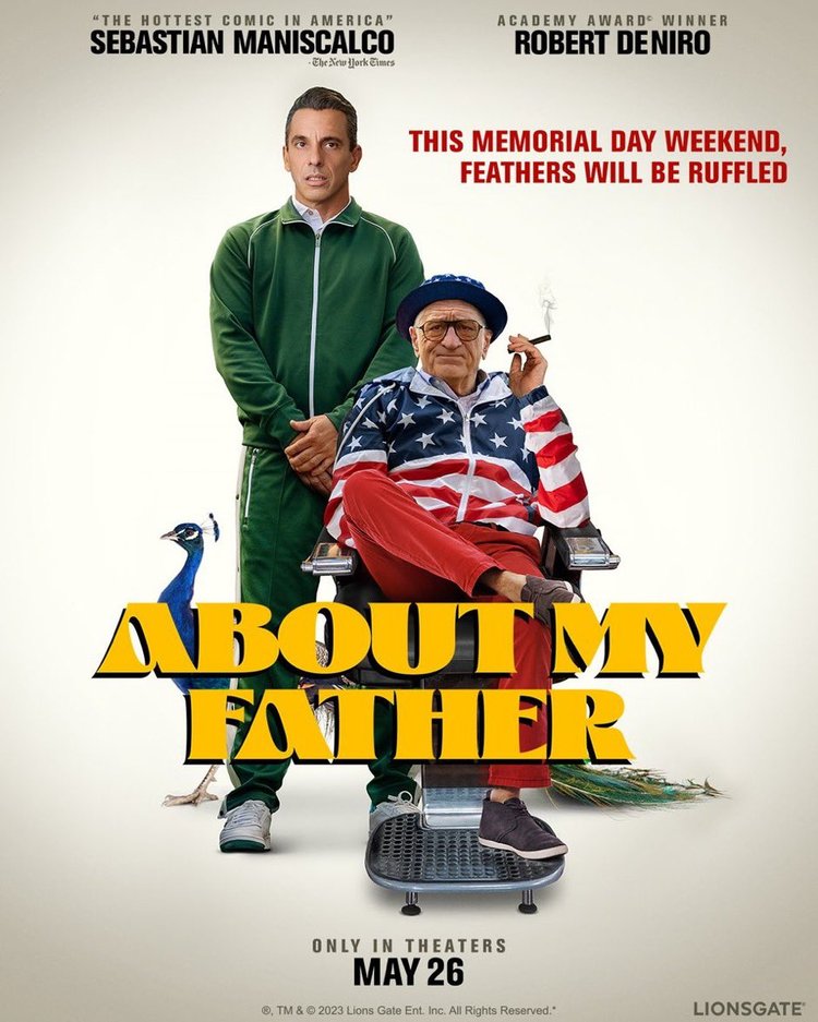 Обложка фильма «Мой отец и я» (2023). Источник: kinopoisk.ru