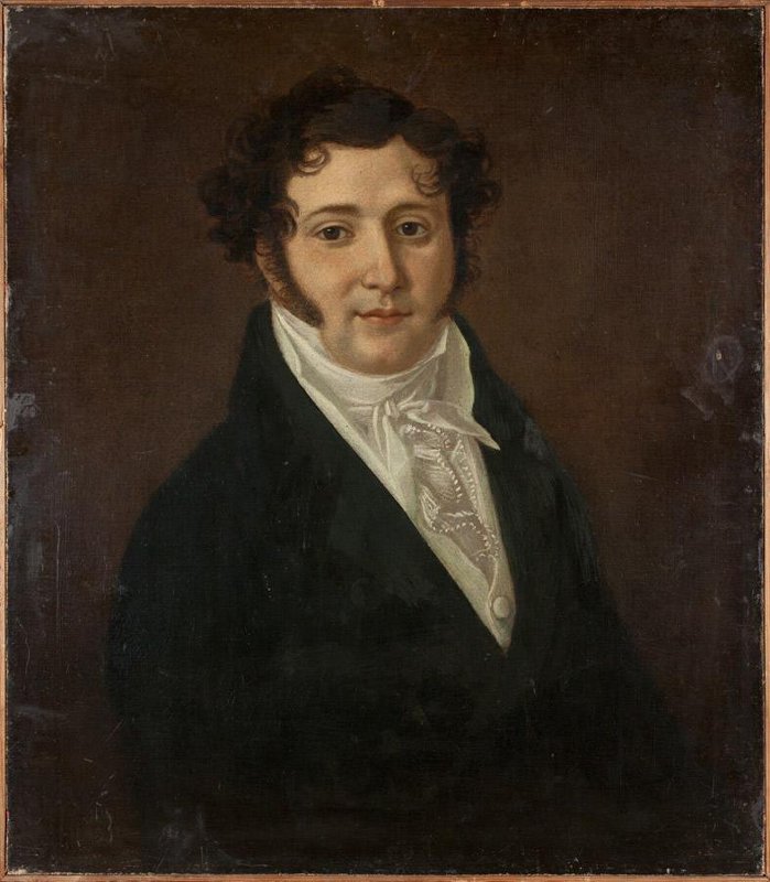 Юрий Петрович Лермонтов, неизвестный художник, 1820-е / источник: Литературный музей Пушкинского Дома (goskatalog.ru)