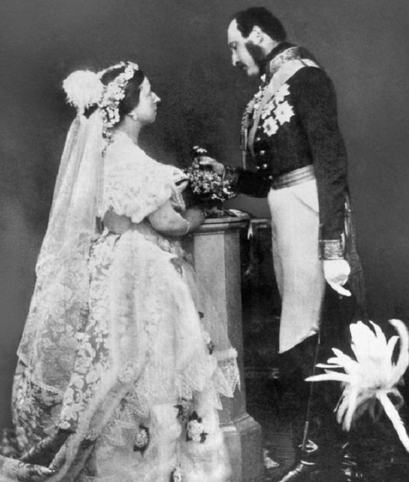 Королева Виктория и принц Альберт, 1854 г.