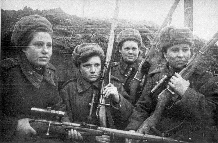 Женщины на войне. Источник: yandex.ru