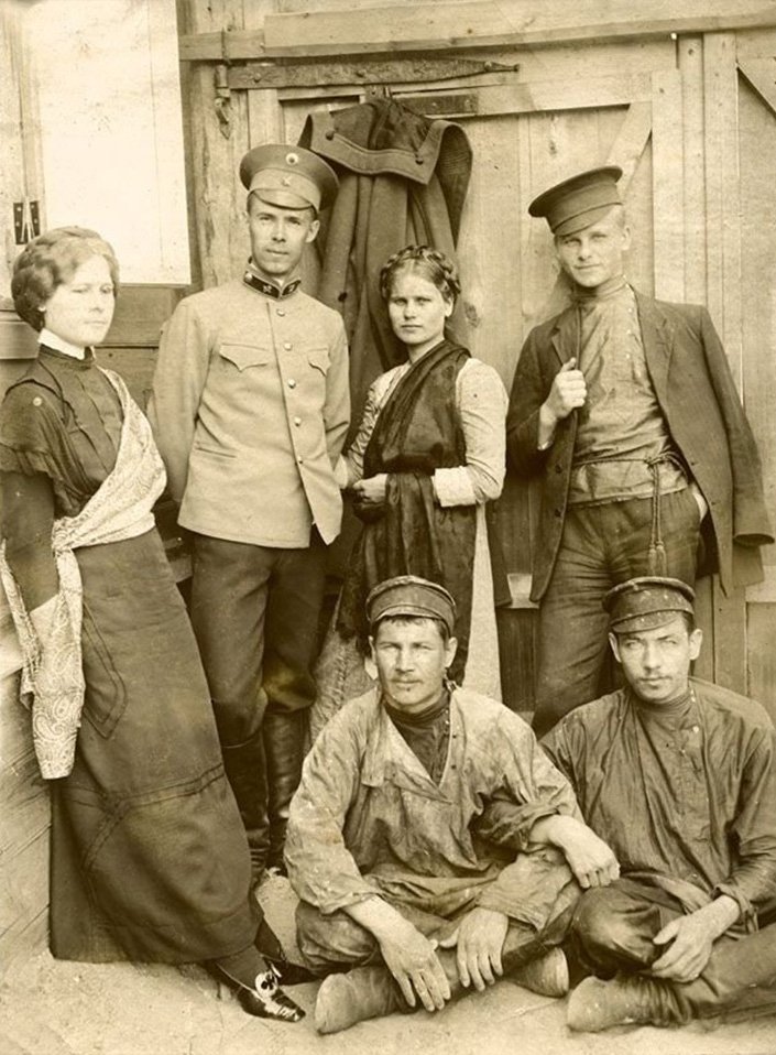 А. Васильев, “Самарские мещане”, 1910-е, Самарская губерния, Самара / Источник: Самарский областной художественный музей