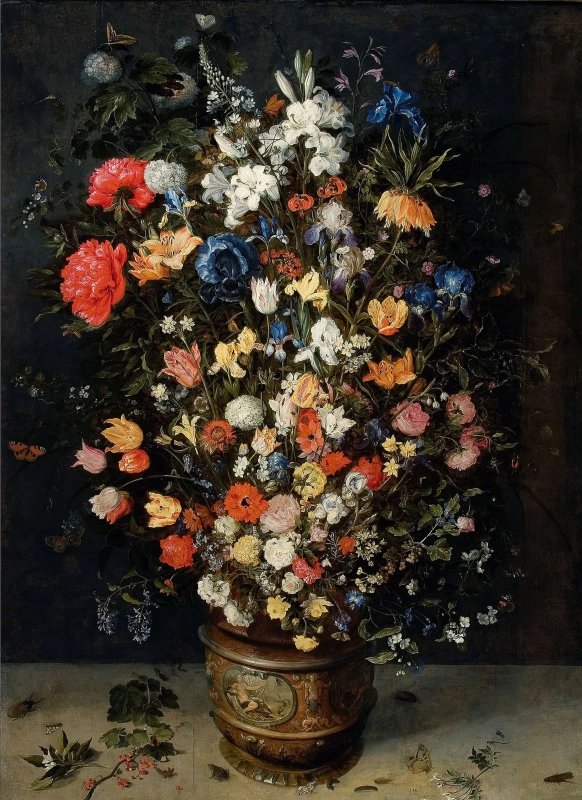 Ян Брейгель Старший, «Букет цветов», 1606, Национальный музей искусств Румынии, Бухарест