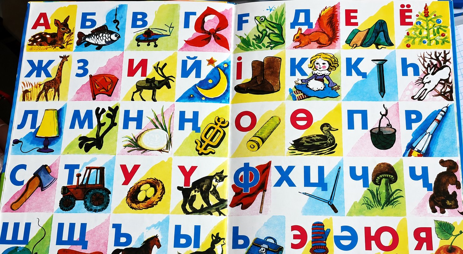 Тофаларский алфавит / Источник: Букварь В.И. Рассадина