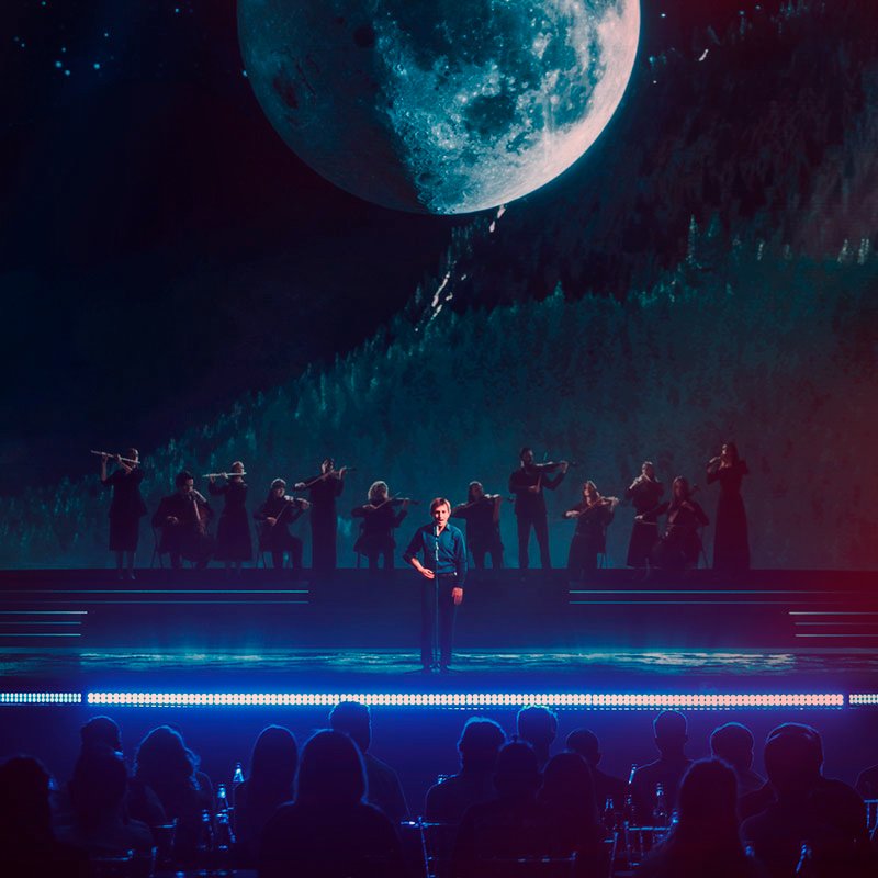 Шоу «Высоцкий. Высота». Источник: digitallegends.ru