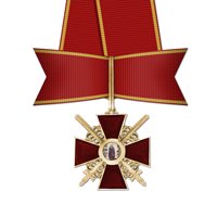 Орден Святой Анны III степени с мечами и бантом.Источник: gwar.mil.ru